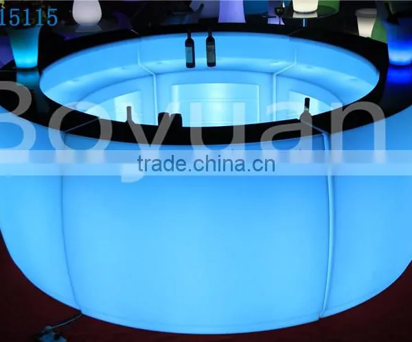 2016 Newest Led Furniture /led Light Bar Table/tables for the Wedding Party photo-4