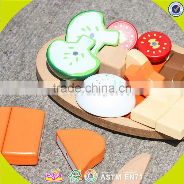 оптовая продажа деревянных игрушек - еды для детей, деревянные игрушки - еды для DIY, деревянные игрушки - еды для ролевых игр для младенцев и детей W10B107 photo-6