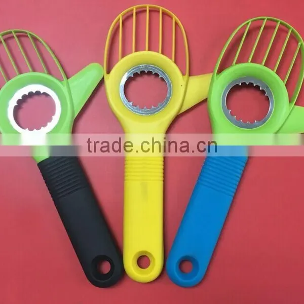 3-in-1 Avocado Slicer Splits Slices Sharp Pitter Peeler Kitchen Gadgets Tool photo-6