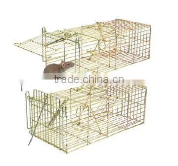 Humane Live Multi Catch Wire Mesh Metal Mouse Rat Animal Trap Cage SX-5012 photo-4