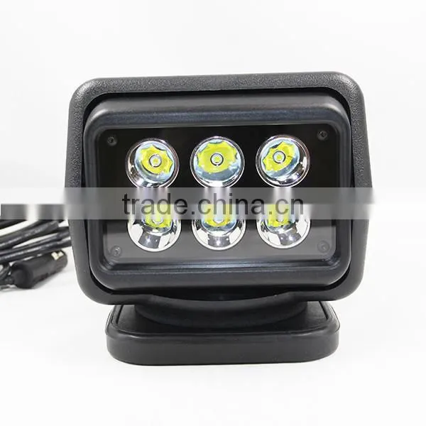 Marine LED Searchlight, 12V 24V Portable LED Searchlight Remote 50W Cree photo-2