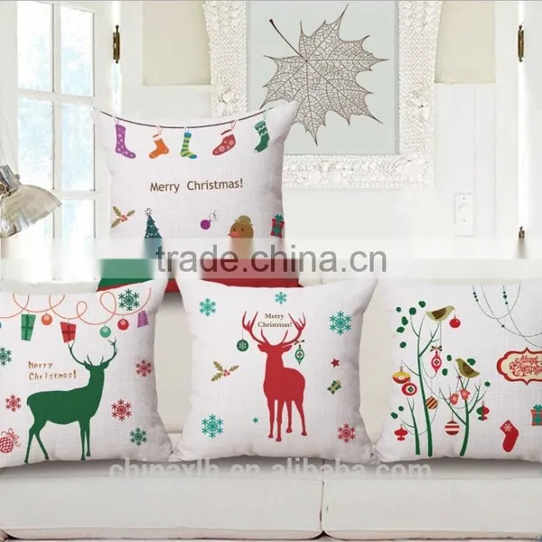 35% Cotton 65% Polyester Yarn Dye Jacquard Coccyx Cushion Wholesale Christmas Decorations Pillows photo-4