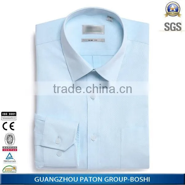 100% Cotton Fashion Men Shirts ,guangzhou Factory Price photo-5