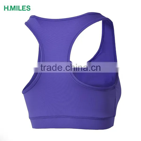 Fashionable Cool Dry Hot Sale Women Yoga Sport Sexy Gym Wear Fitness Bra photo-6