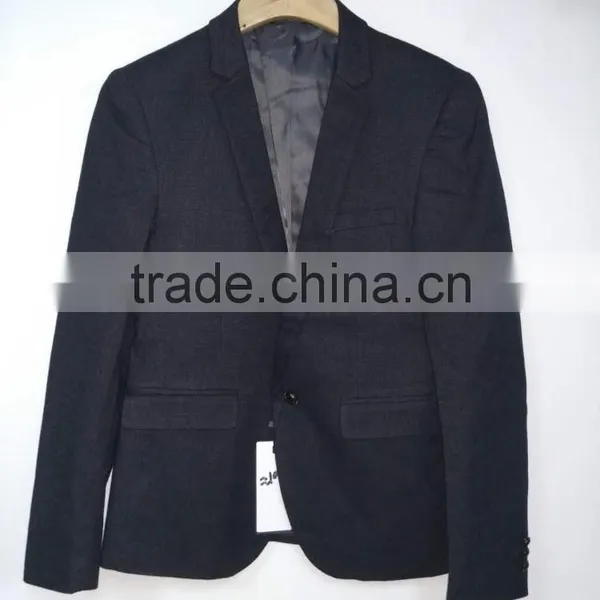 GZY Wholesale Fashion Classic Blue Suit Pant Coat photo-4