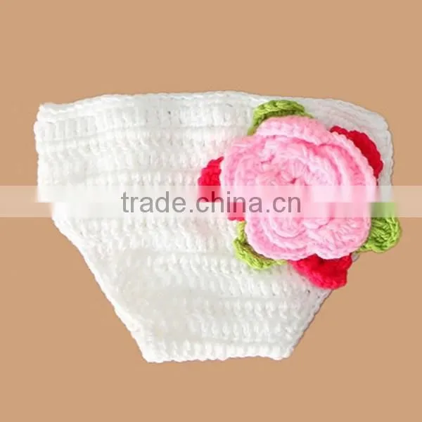 Handmade Crochet Funny Baby Diaper Cover and Hat Pattern photo-4