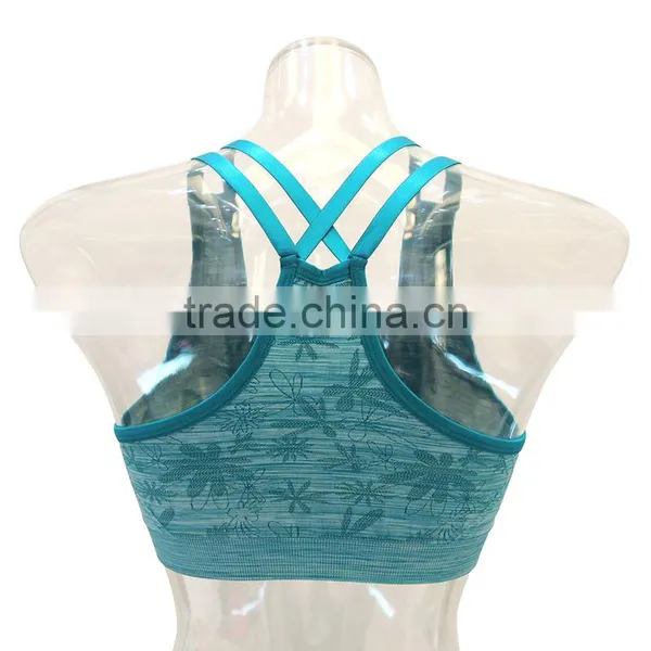 2016 New Fitness Bra Women Underwear Seamless Sports Bra Lingerie Sexy Yoga Bra photo-4