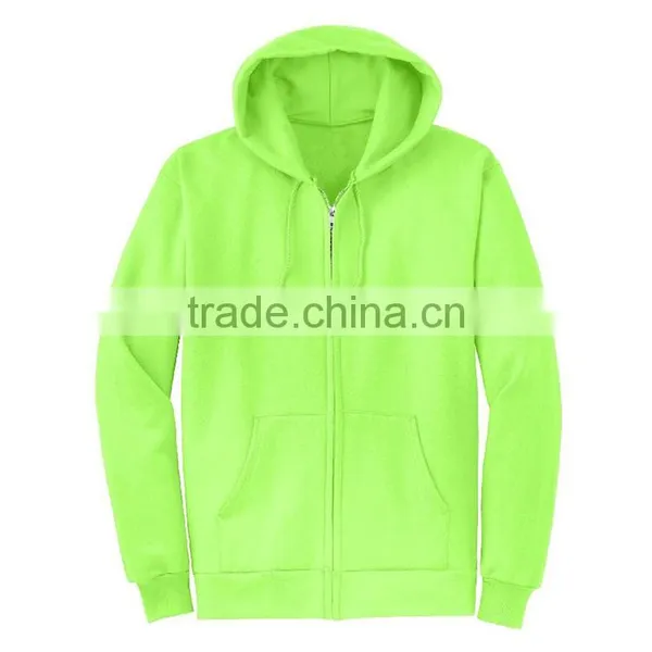 China Factory Wholesale Cheap Price Plain Zip Up Unbranded Custom Print Hoodie photo-3