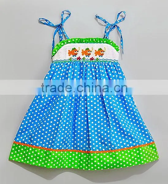 Smocked Dress Summer 2016