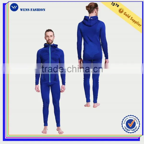 Seamless Splicing Fleece Sweatshirts Fabric Fashion Sweatshirt for Men photo-2