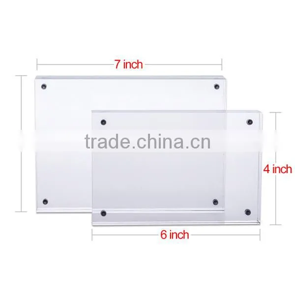 Ultra Clear Acrylic Picture Photo Frame Display photo-4