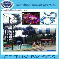 Large Pythons Curved Raft Slide
