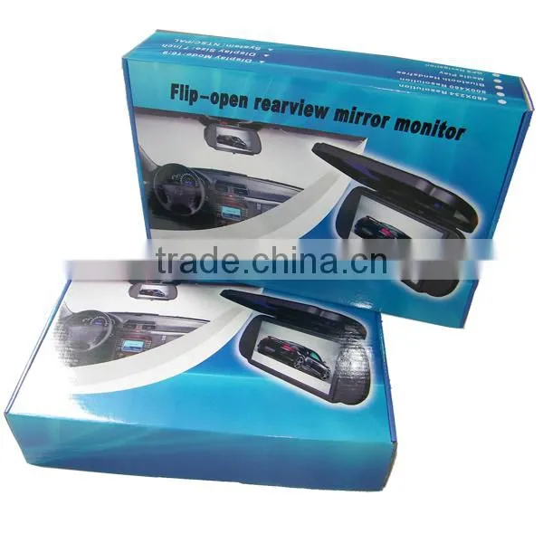 High Definition Bluetooth Handsfree 7 Inch Rearview Mirror GPS photo-6