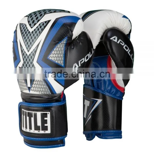 Custom Printed Leather Boxing Gloves photo-4