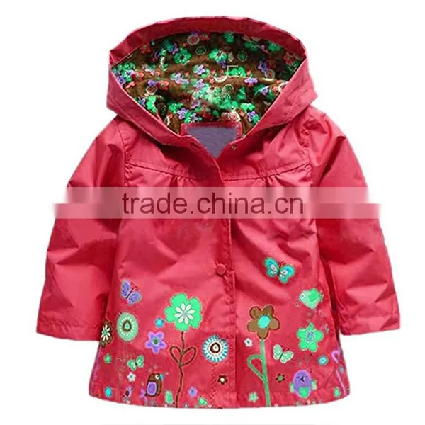 Fashionable 100% Polyester Children's Hooded Jacket photo-4