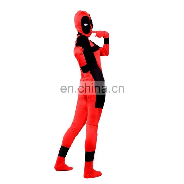 Simple Jumpsuit Cosplay Deadpool Costume photo-5