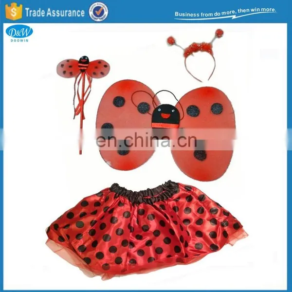 Wholesale Kids Party Ladybug Fairy Wings photo-2