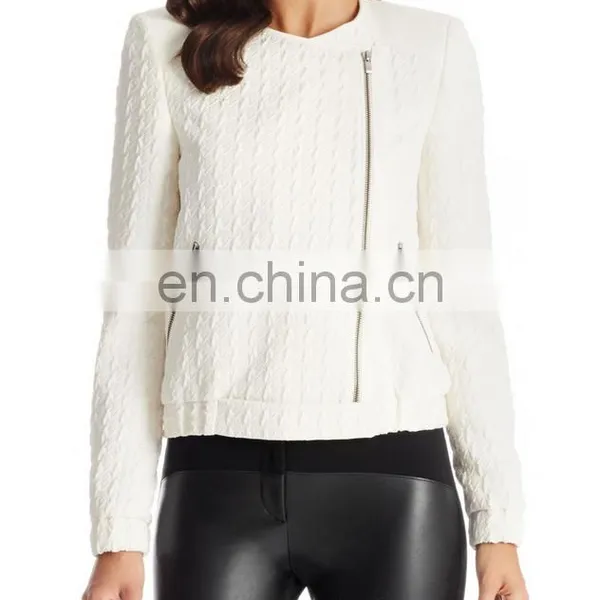 Wool Blend Textured Jacket photo-4