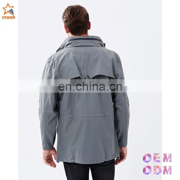 Machine Wash 50% PU 50% Polyester Simple Goose Down Jacket photo-5