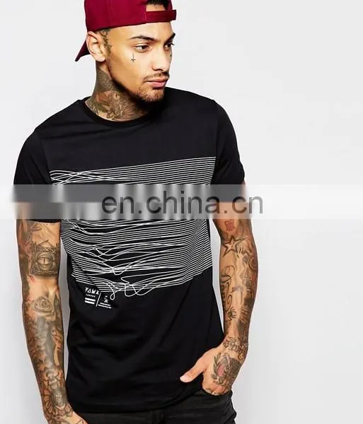 American Fashion Clothing Manufacturers Dry Fit Printing Custom Men t Shirt photo-2
