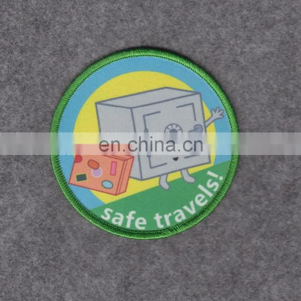 Dye Sublimation Printed Transfer Patches for Clothing Accesssory Transfer Printing Patch photo-4