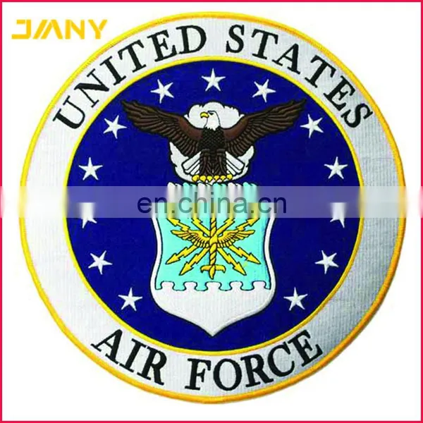 Custom Us Air Force Veteran Iron on Embroidered Military Patches for Sale photo-5