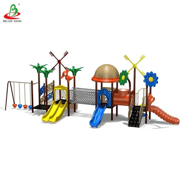 High Quality Colorful Children Commercial Small Outdoor Playground Equipment Student Recreation Facility photo-2
