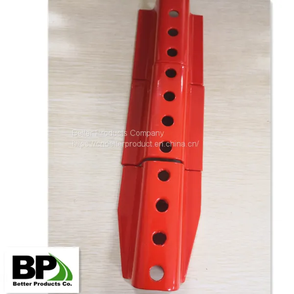 2.00lbs/ft Powder Coated Structural Steel U Channel | Perforated u Shape Posts photo-4