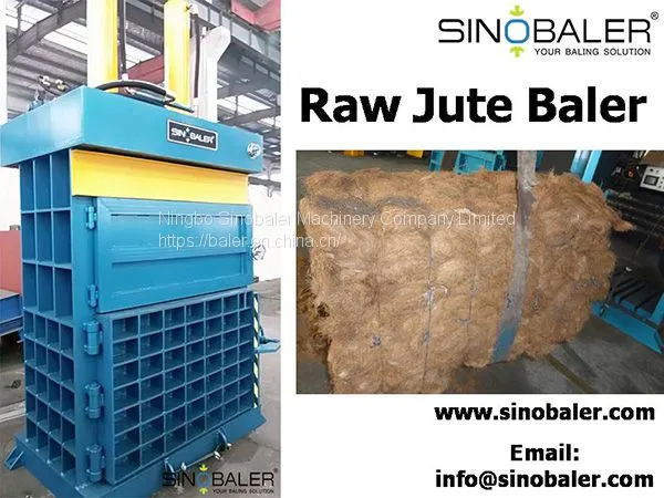 Raw Jute Baler / Jute Fiber Baler