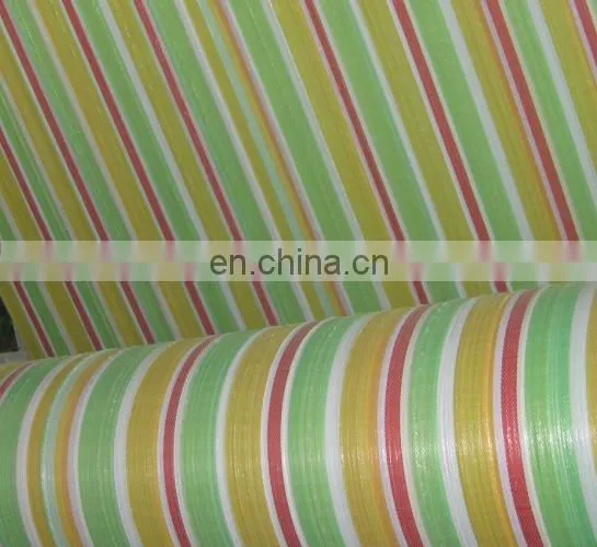 Striped and Laminated Good Quality and Double Waterproof PE Tarpaulin Roll photo-4
