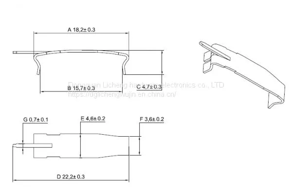 Rm5rm6rm7rm8rm10 Clips, Rm12,rm14Clamps, High Frequency Transformer Clamps, Tin Plating, Delivery Fast. photo-3