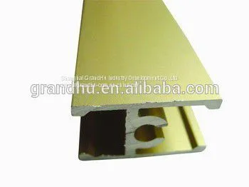 Extruded Aluminium Profile for Sliding Door and Window Anodized Silver Mid Rail H Bar photo-2