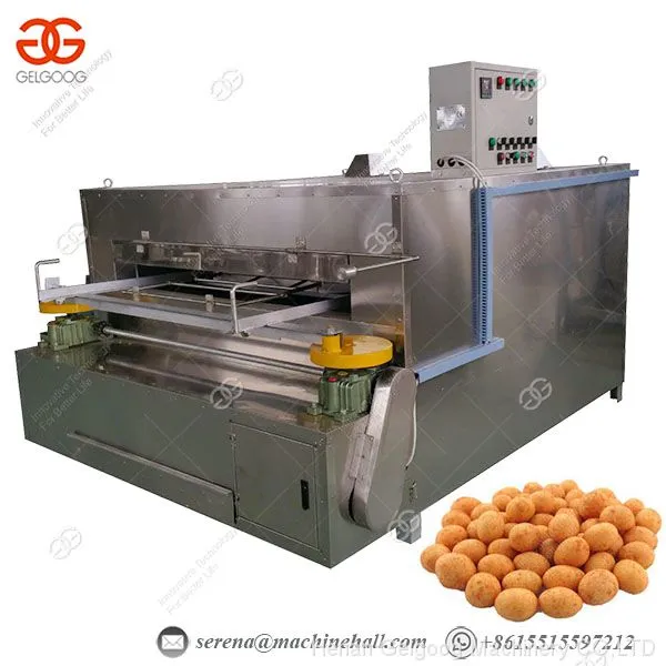 Coating Nut Coated Cocoa Beans Korean Bean Nut Sugar Coating Swing Oven