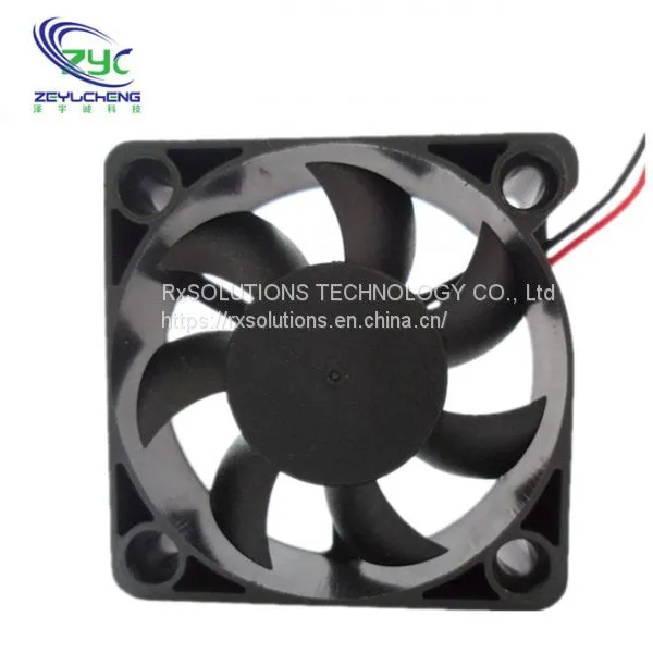 5015 5CM DC Cooling Fan With 0.09A Sleeve Bearing 2 Wires 2pins For Case Program-controlled Machine Humidifier photo-2