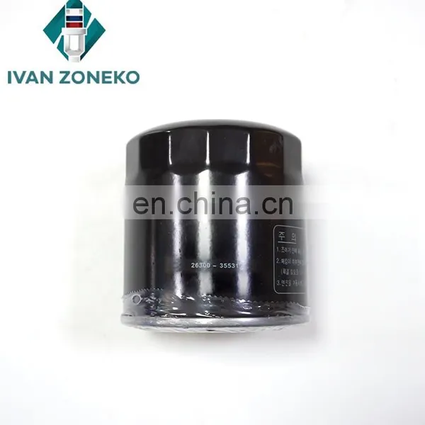 Lower Price Oil Filter 26300-35531 2630035531 26300-35530 26300-35502 For KIA HYUNDAI Carens IV Ceed Sw Pro Rio III Soul I30 photo-2