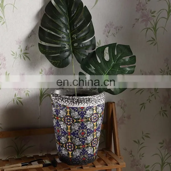 Wholesale Various Size Garden Green Plants Pots Custom Cheap Retro Indoor Balcony Flower Pots Set for Home Decor photo-4