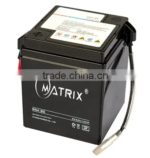 Wholesale Motorcycle Batteries 6V 4Ah Motorcycle Battery