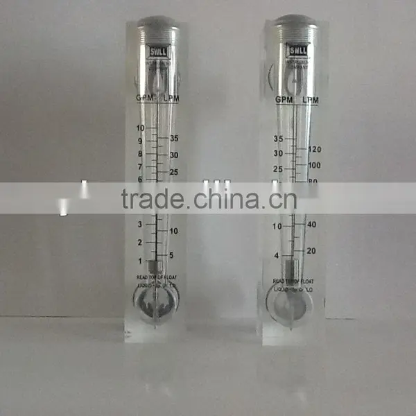 Acrylic Liquid Rotameter Panel Type Flowmeter photo-2