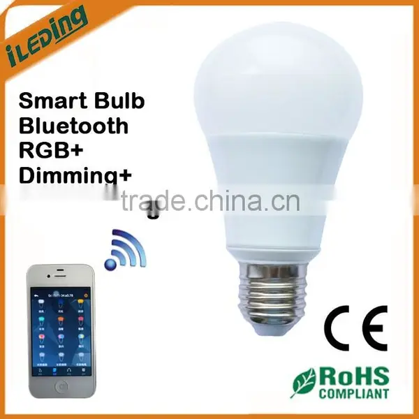 Bluetooth Control Multicolor 7W Smart LED Bulb photo-2