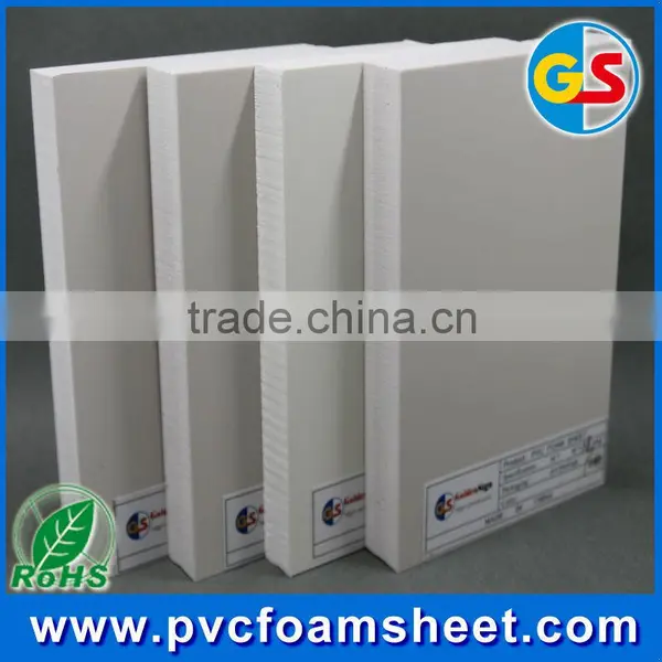 White High Density Soundproof Pvc Foam Board 13mm photo-3