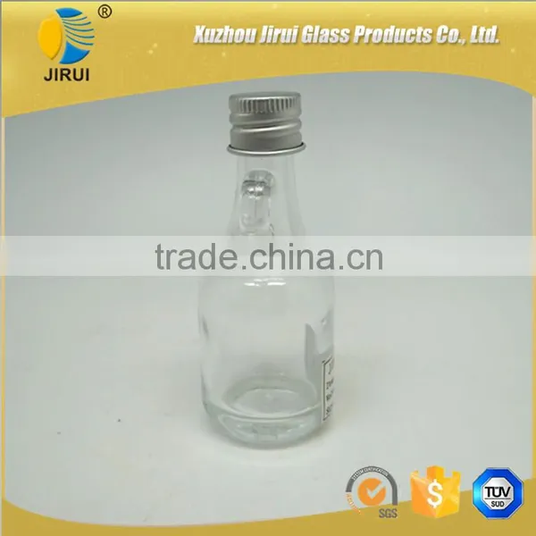 40ml Glass Wine Bottle With Handle and Lid photo-2