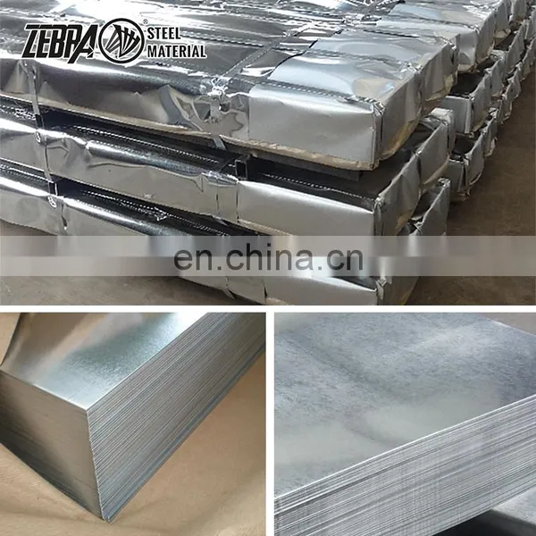 Factory Price Z30 / Z275 Zinc Coated Iron Sheet Galvanized Steel Coil / Sheet / Plate / Roll For Roofing Sheets photo-5