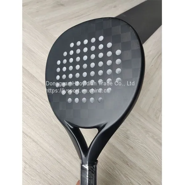 Diamond Shape Frame Carbon OEM Factory Padel Racket With Ultra Soft EVA Core 18K Surface photo-4