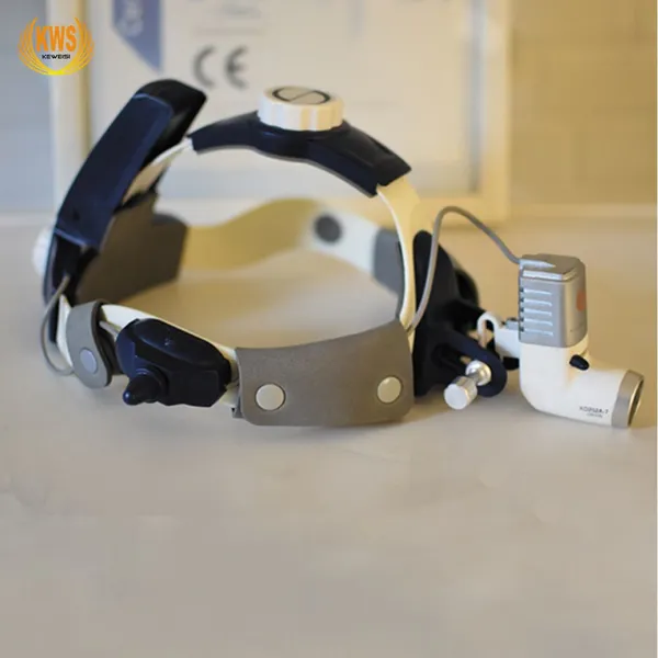 LED Dental ENT Examination Surgery Integration Wireless Two Batteries Medical Head Lamp photo-5