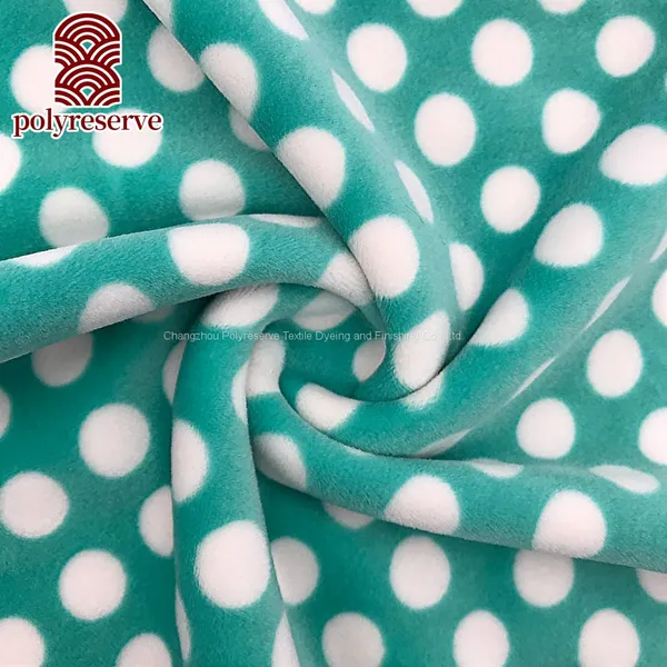 POLYRESERVE One Side Green Dot Printing Hot Sale Elastic For Hair Band And More photo-2