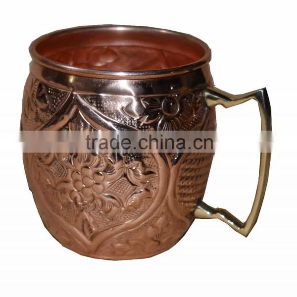 Moscow Mule Mug / Manufacturer of Copper Mule Mugs / Wholesaler of Solid Copper Beer Mugs From India / CUSTOM MULE MUGS photo-2