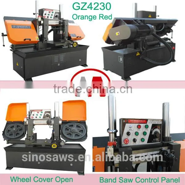 Cutting Sheet Cover Metal Straight Cutting Horizontal Press Band Cutter Wood Cutting Band Saw Machine photo-6