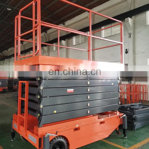 12 Meter Lift High Aerial Working Platform on Sale