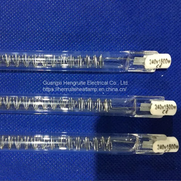 230v 2000w High Quality Machine Grade Red Quartz Tube Short Wave Infrared Heating Lamp/ruby Lamp photo-5