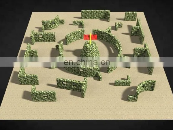 Cheap Manufacturer Inflatable Paintball Bunkers Set X Shape With High Quality photo-5